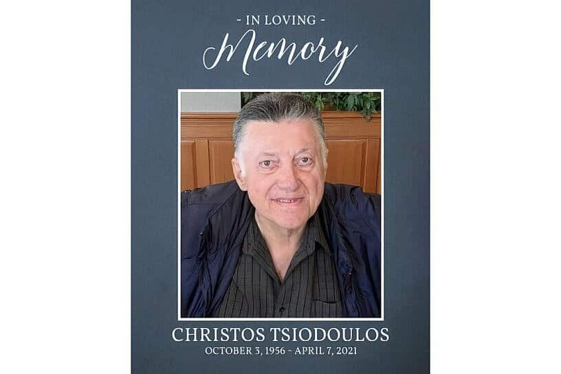 Christos Tsiodoulos passes away