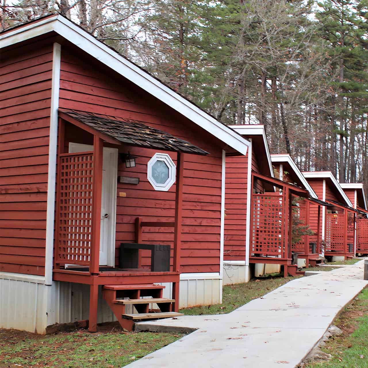 Eco cabins, Diakonia Retreat Center