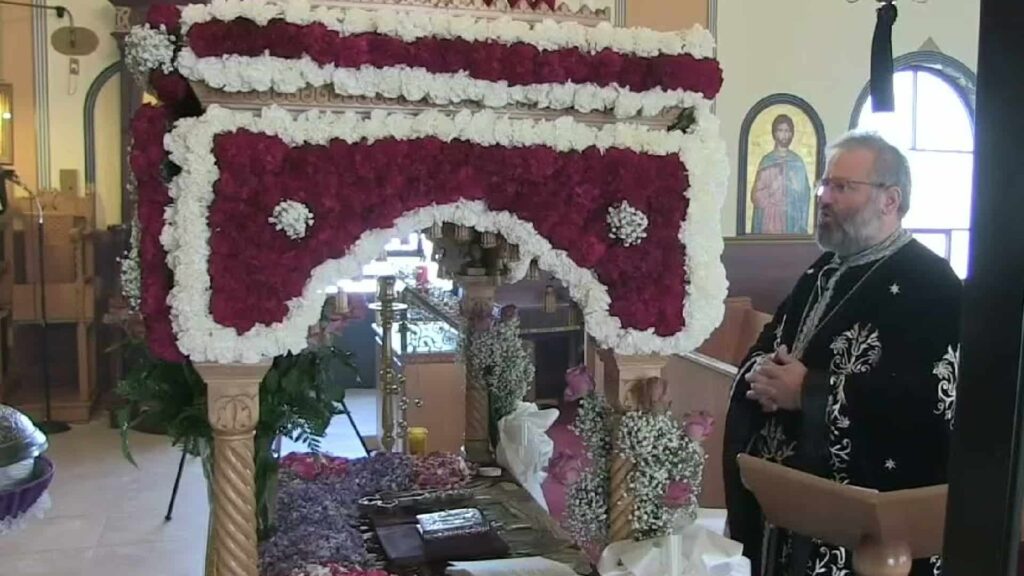 First Resurrection Service at Evangelismos