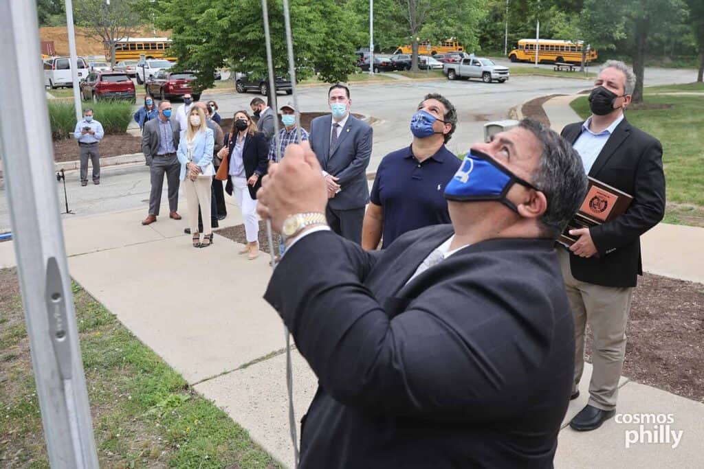 AHEPA Presents $20,000 To Odyssey Charter School – Supreme President Leads Groundbreaking For The Newest Monument