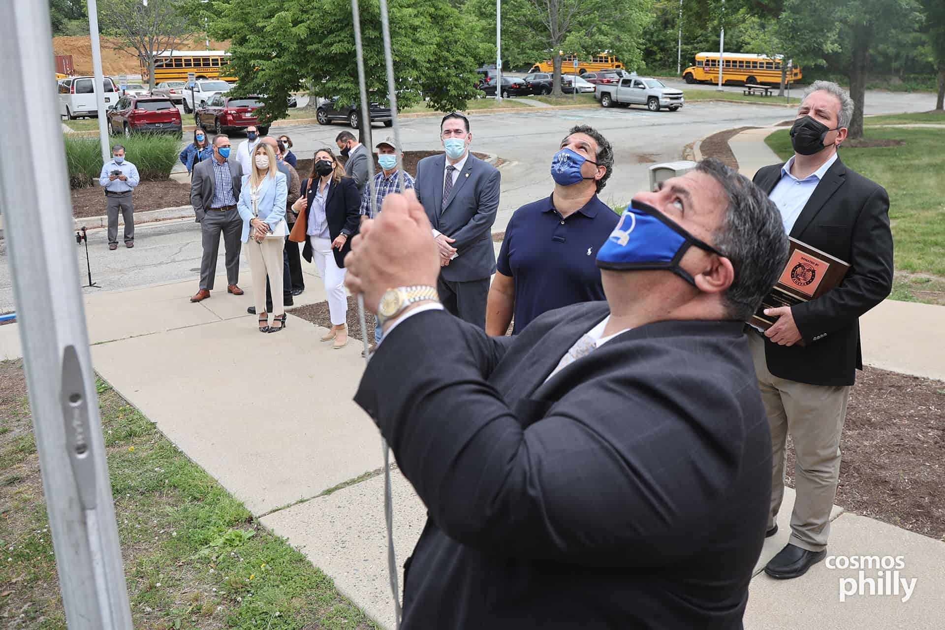 AHEPA Presents $20,000 To Odyssey Charter School – Supreme President Leads Groundbreaking For The Newest Monument