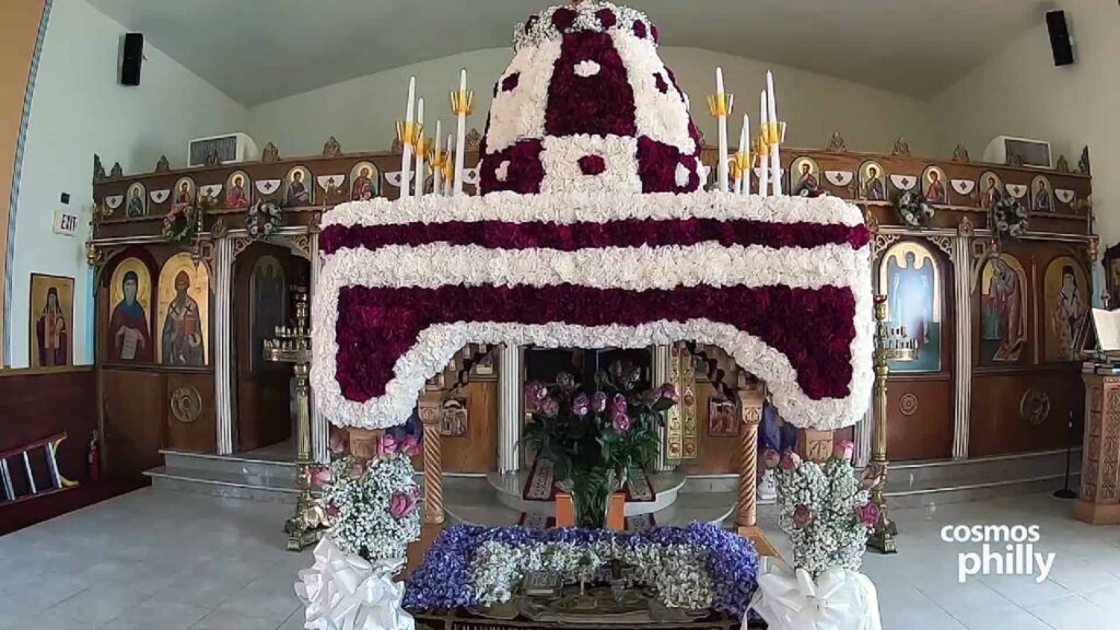 The Preparation of the Epitafios at Evangelismos