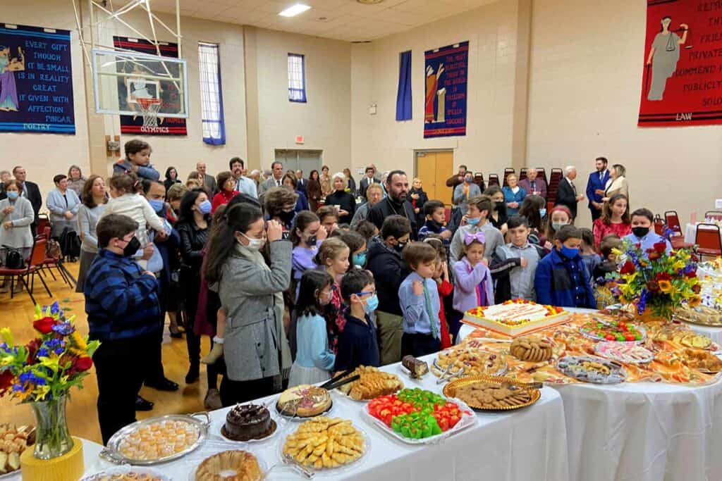 Parishioners Honor Pastor And Archimandritis Christoforos Oikonomidis