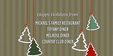 Season’s Greetings from Michael’s Family Restaurant