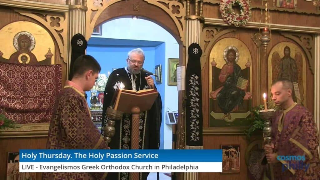 Holy Thursday at Evangelismos of Theotokos