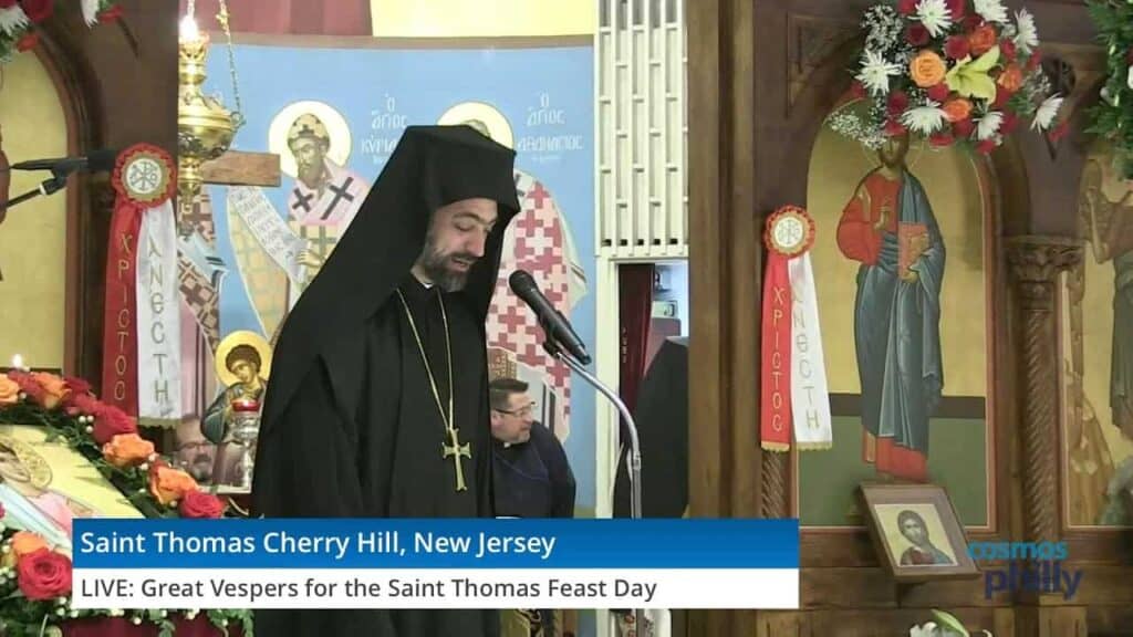 Great Vespers For The Feast Of St. Thomas