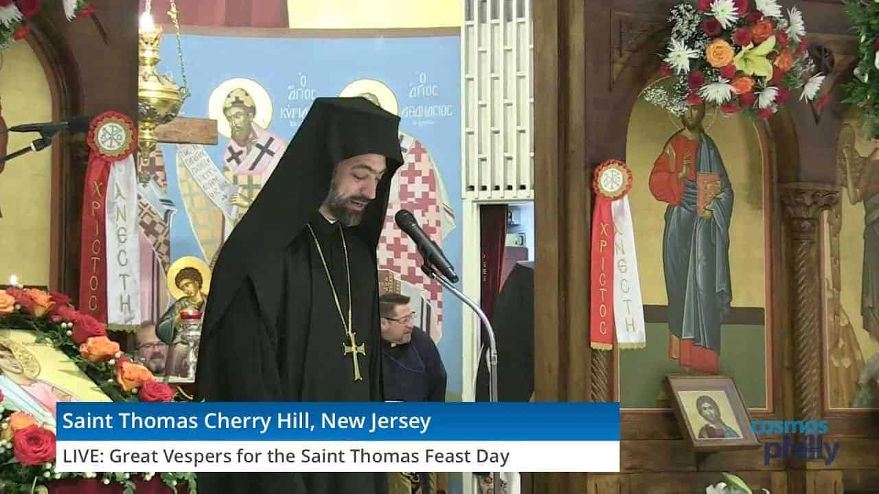 Great Vespers For The Feast Of St. Thomas
