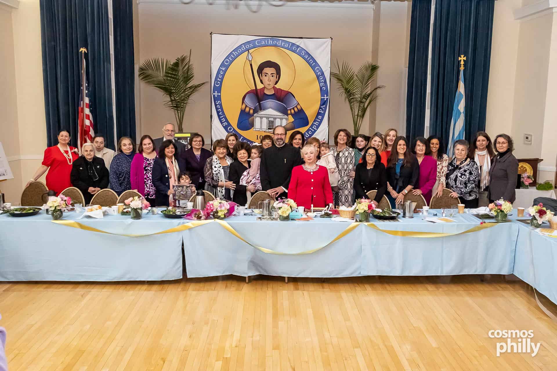Honoring Past Presidents of Philoptochos at St. George Cathedral