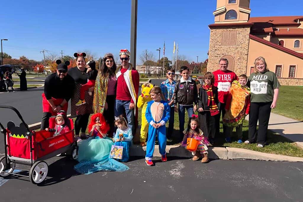 St. Sophia Parishioners host the Trunk or Treat Parade and Blessing of the Animals