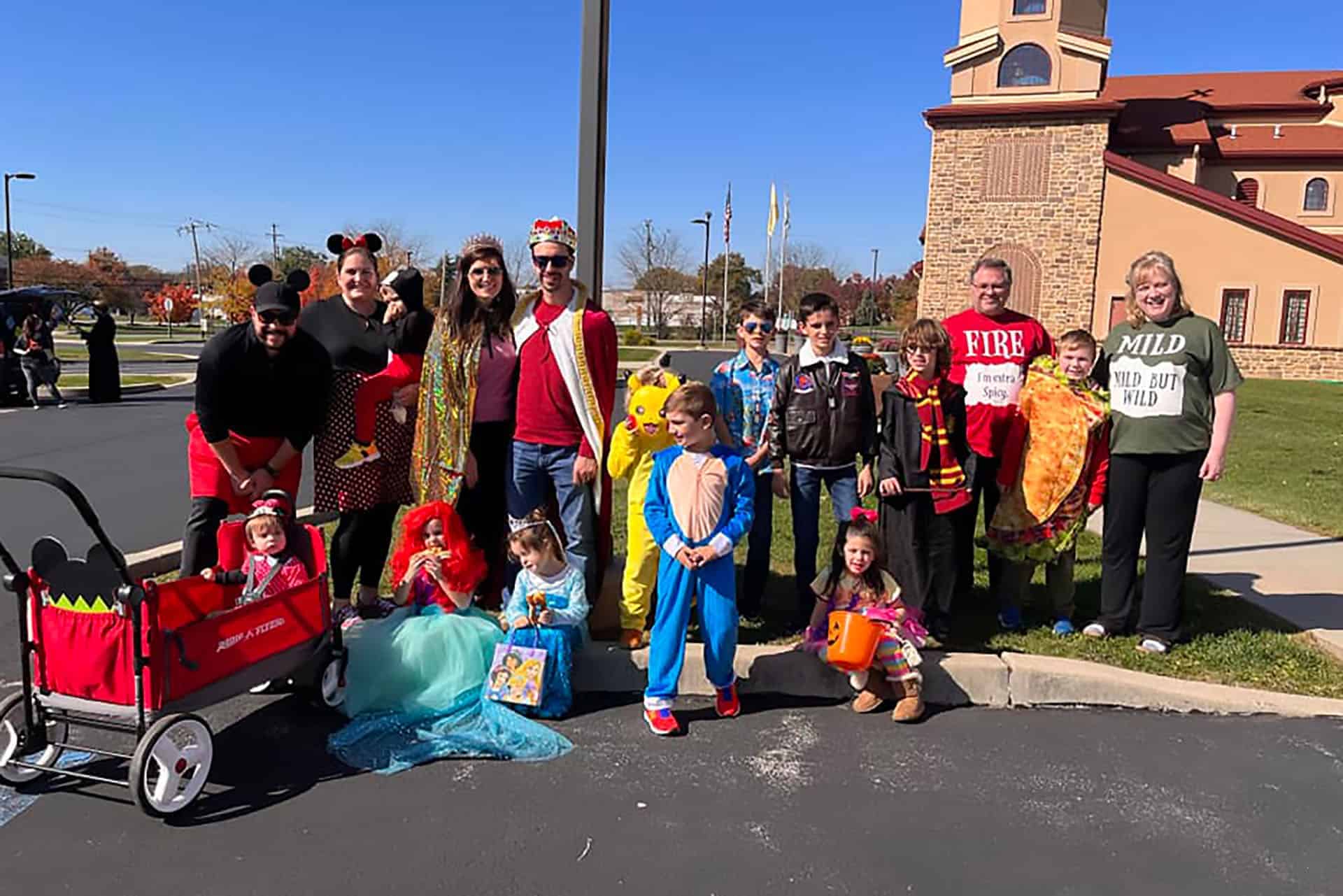 St. Sophia Parishioners host the Trunk or Treat Parade and Blessing of the Animals