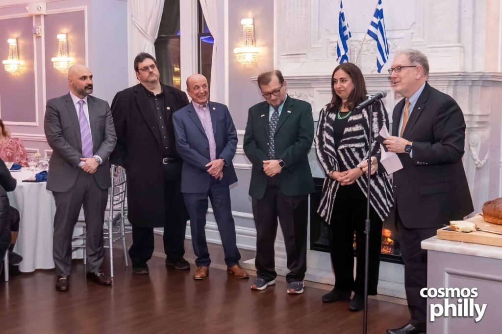 Hellenic Medical Society Hosts Annual Vasilopita Cutting New Year Event