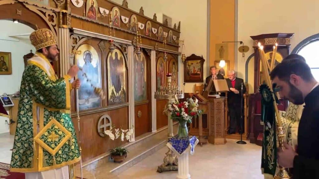 As it happens: The Celebration of the Feast of the Veneration of the Holy Cross at Evangelismos