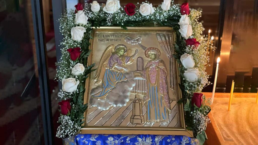 As it happens: Celebrating the Feast of the Annunciation of Theotokos at Evangelismos of Theotokos