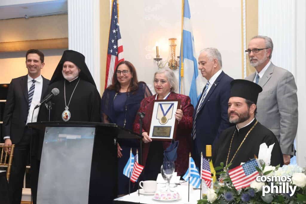 Philadelphia Federation Dignitaries Banquet Awards Eleftheria Medal and Grand Marshal