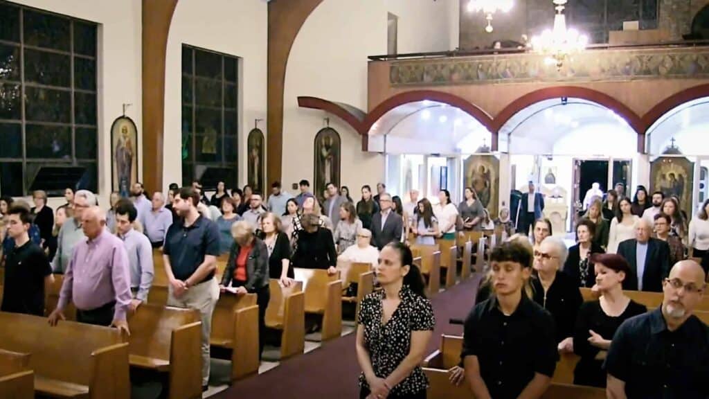 Contemplating The Bridegroom Matins Service At St. Demetrios Greek Orthodox Church