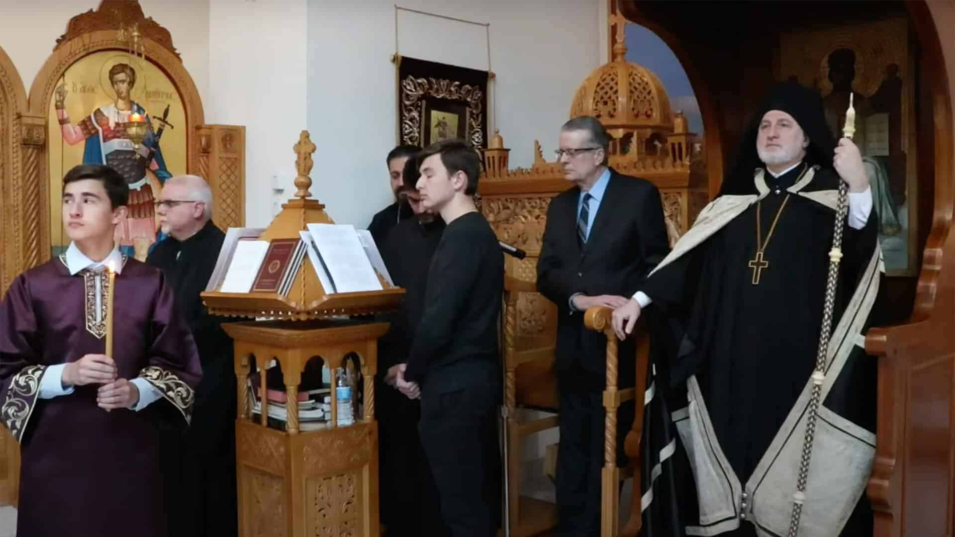 Welcoming His Eminence Archbishop Elpidophoros to St. George