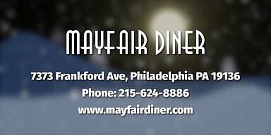 Season’s Greetings from Mayfair Diner