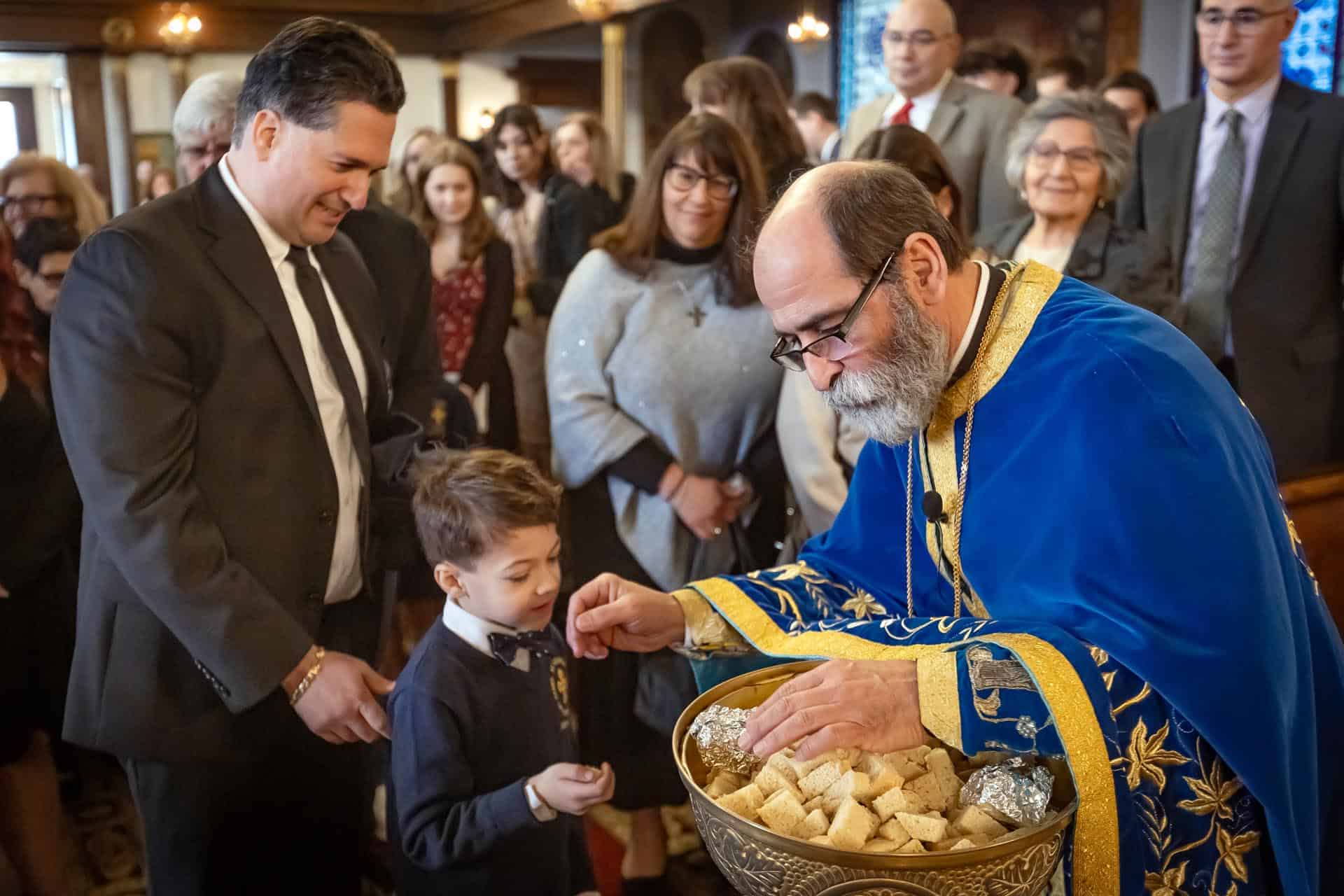 Father Anastasios Bourantas of the St. George Greek Orthodox Cathedral