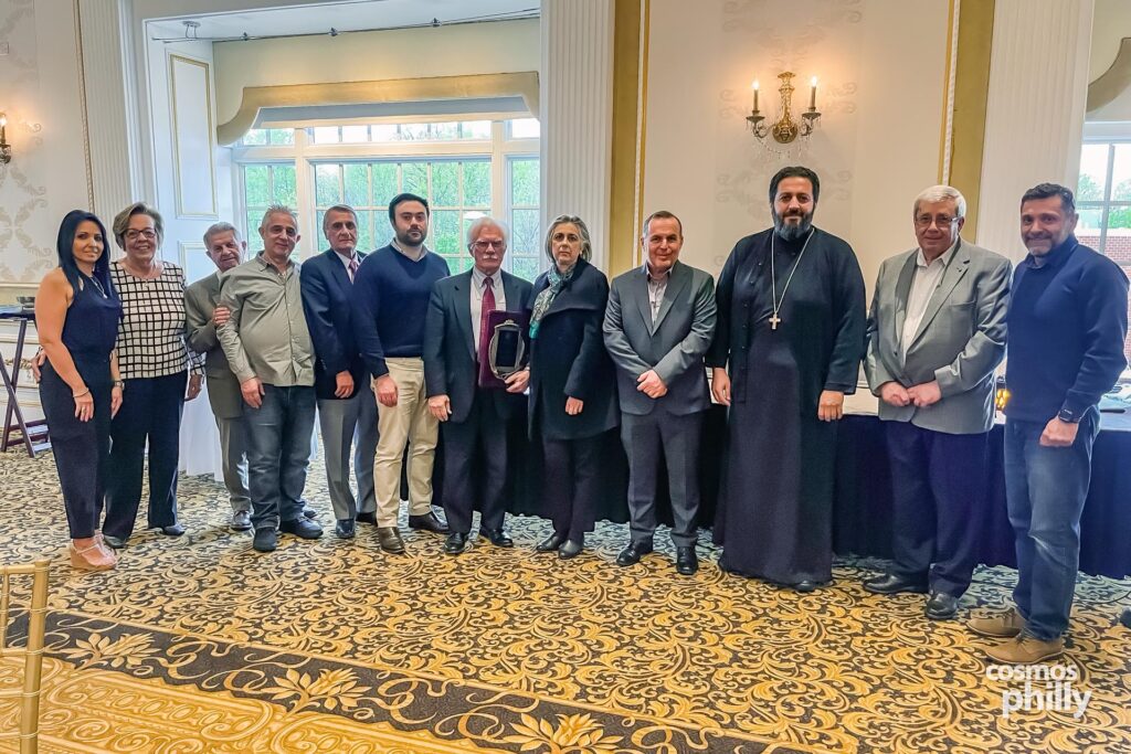Epirotes Society of Philadelphia Honors Dr. Dimitrios Monos at the Annual Luncheon