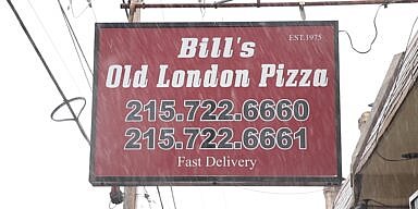 Season’s Greetings from Bill’s Old London Pizza