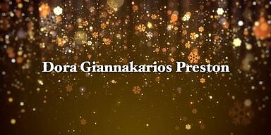 Season’s Greetings from Dora  Giannakarios Preston