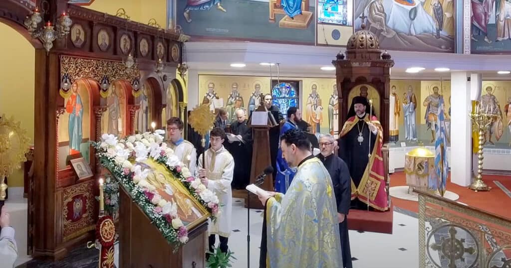 Akathist Hymn Service at St. Thomas in Cherry Hill