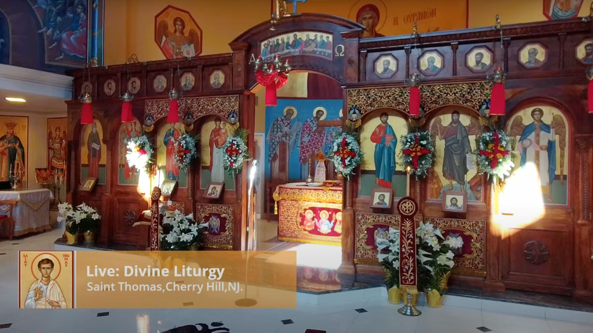 Live Now: Saint Thomas Nameday Celebrations In Cherry Hill