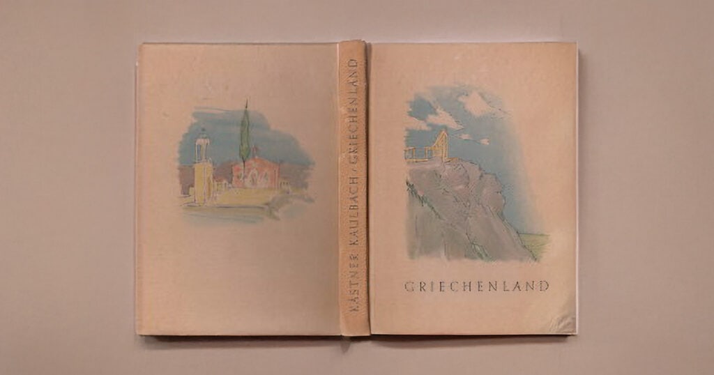 Cover of Griechenland. Ein Buch aus dem Kriege (1942 edition)