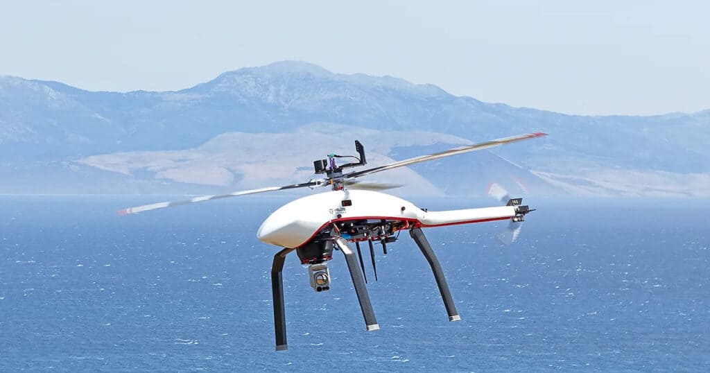 Velos V3 unmanned helicopter