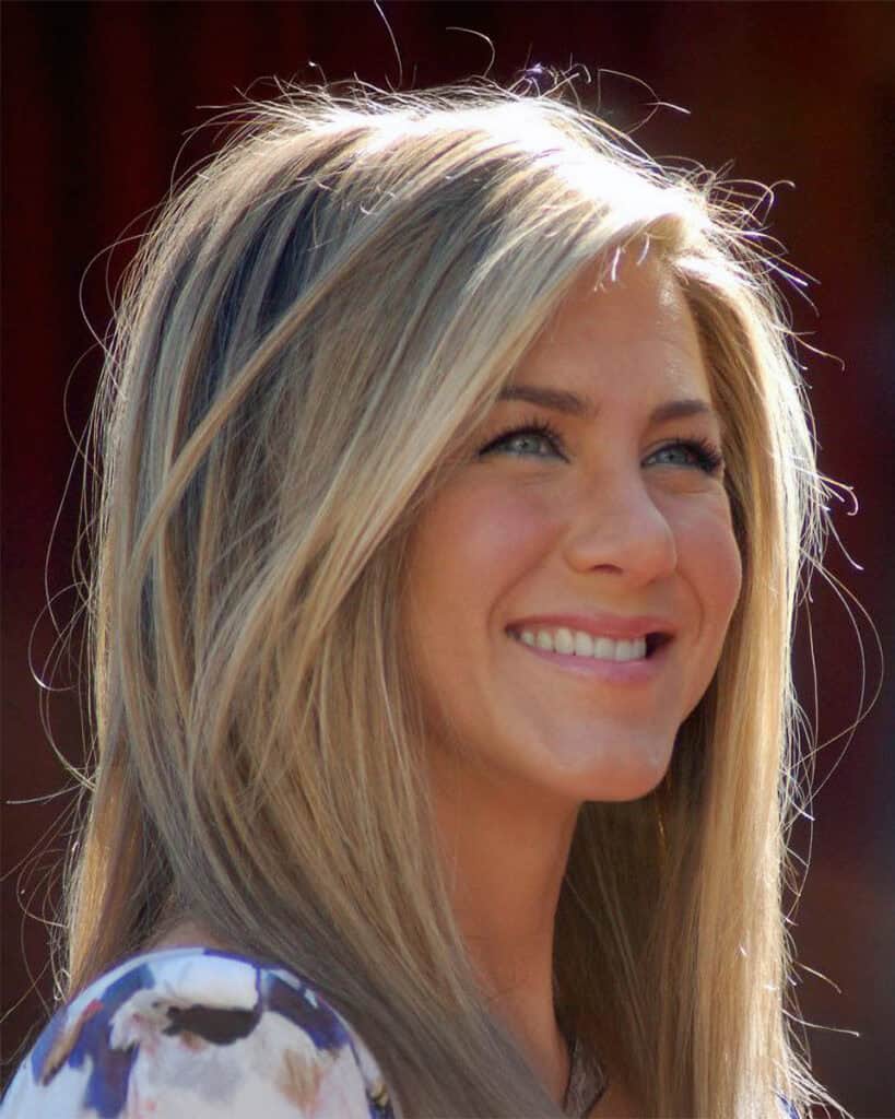 Actress and producer Jennifer Aniston in 2012