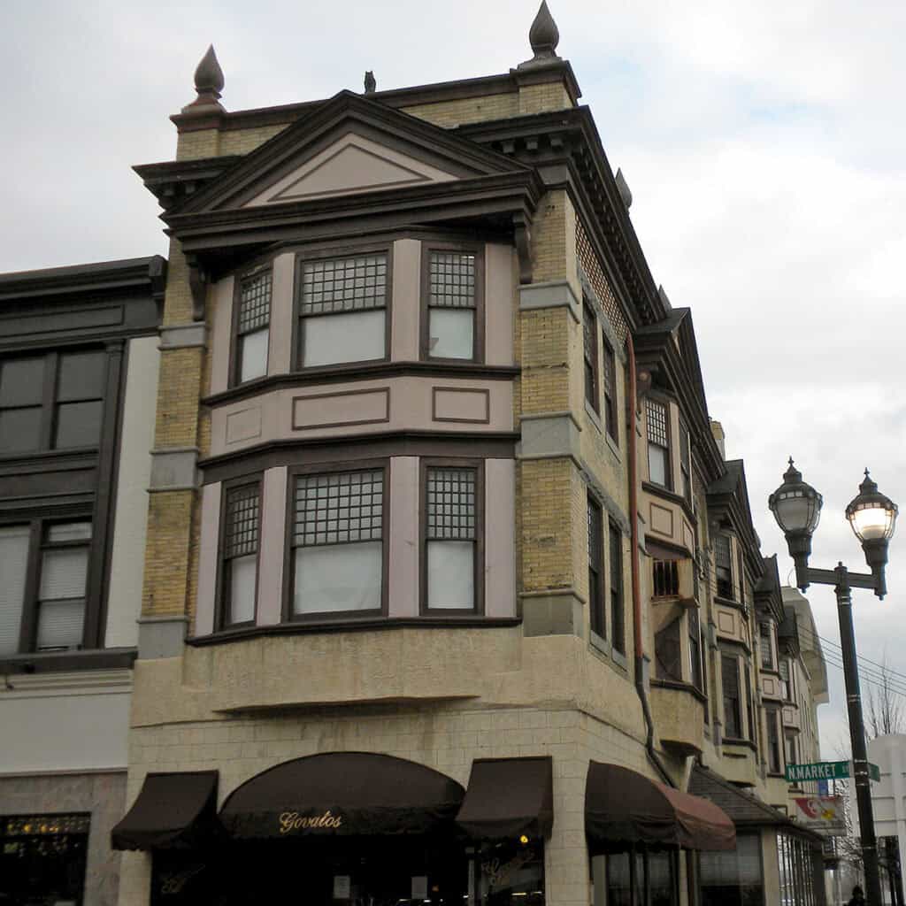 Govatos Chocolates flagship shop at 800 North Market Street in Wilmington