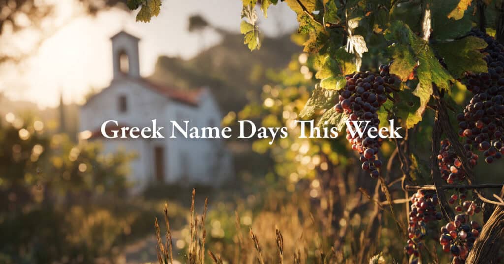 Name Days This Week: August 31 – September 6, 2025