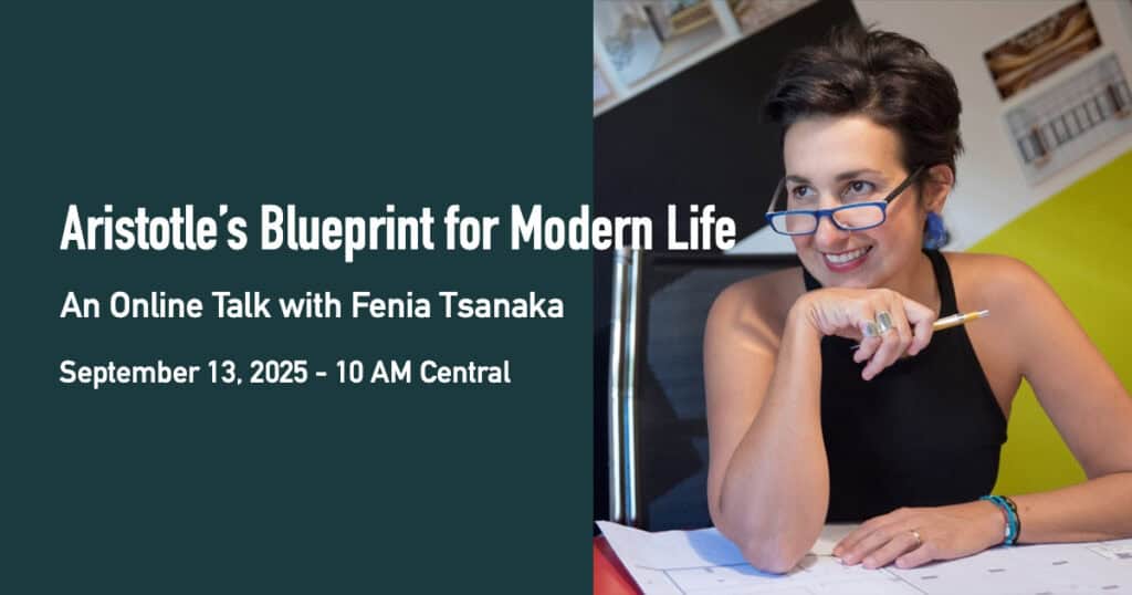 Aristotle’s Blueprint for Modern Life: HAWC Hosts Online Talk with Fenia Tsanaka