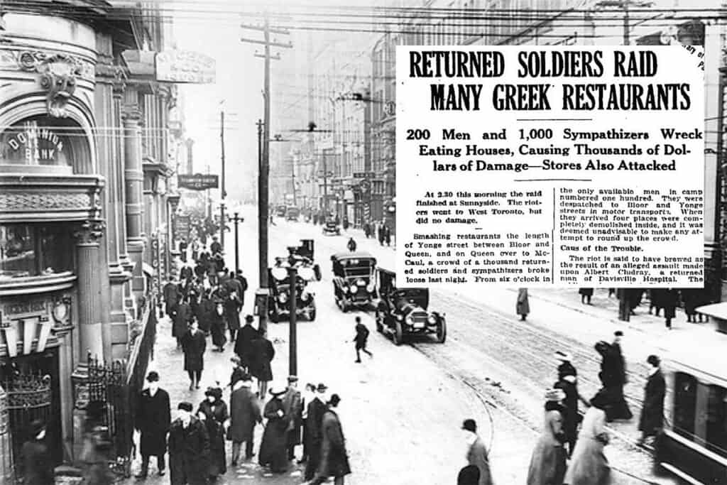 The Forgotten Pogrom: Toronto’s Anti-Greek Riot of 1918