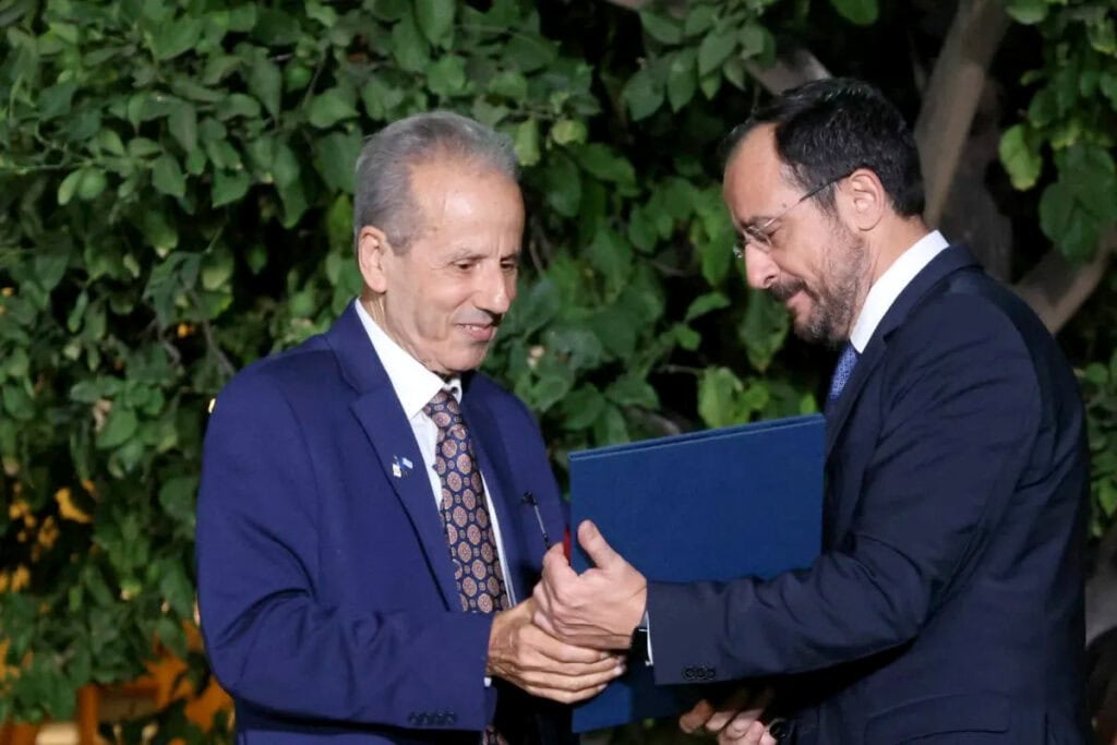 Andreas Kyprianides Recognized in Nicosia for Decades of Service to the Cypriot Diaspora