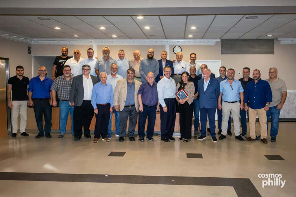AHEPA Cigar Night fundraiser at St. Demetrios Greek Orthodox Church in Upper Darby, September 27, 2025 - 1