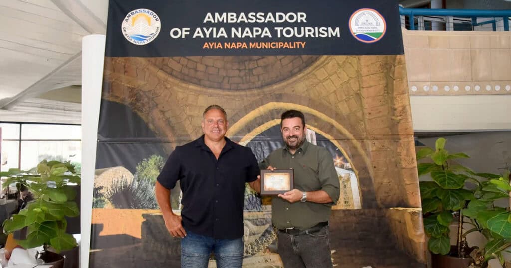 Why Agia Napa Named an American Its Tourism Ambassador
