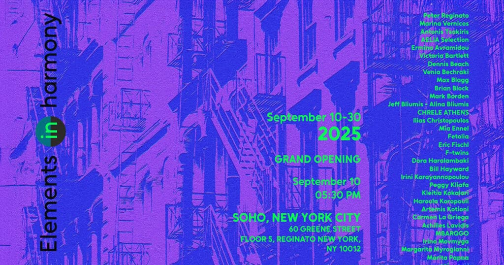 Elements in Harmony: Greek Artists in New York’s SoHo