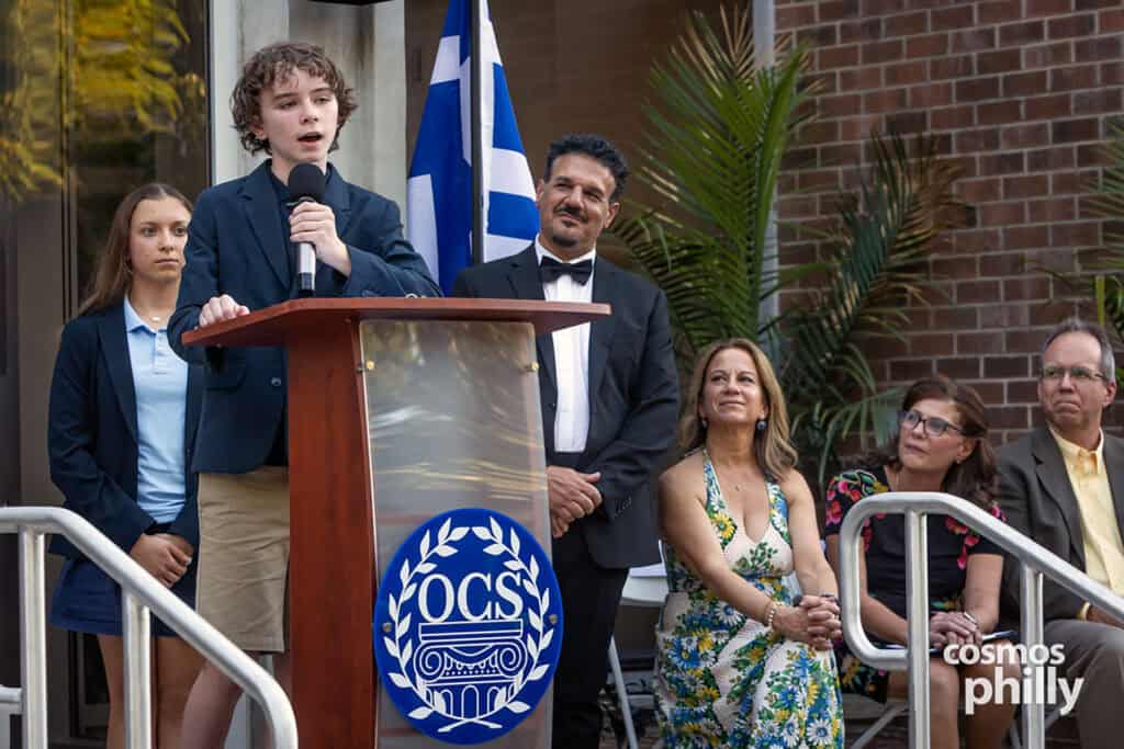 Odyssey Charter School Building 27 Greek immersion grand opening, September 2025 - 9