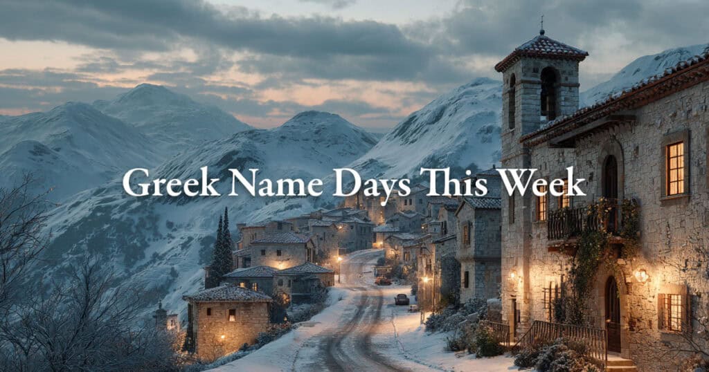 Name Days This Week: November 16 – 22, 2025