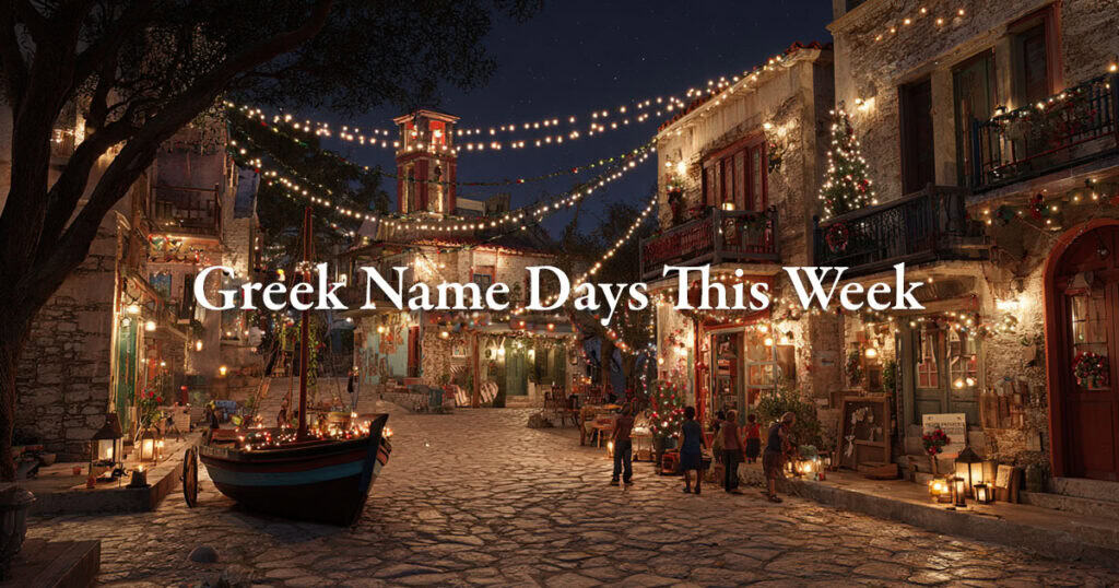 Name Days This Week: December 21 – 27, 2025