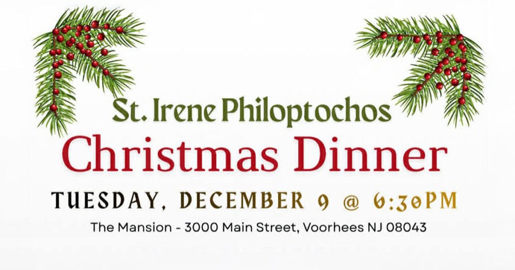 St. Irene Philoptochos Gears Up for Annual Christmas Dinner in Voorhees