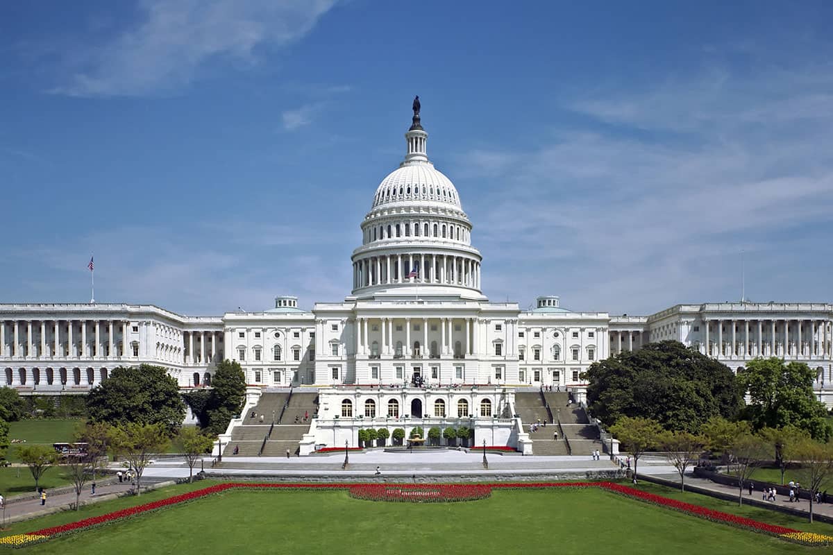 The U.S. Capitol building in Washington, D.C.