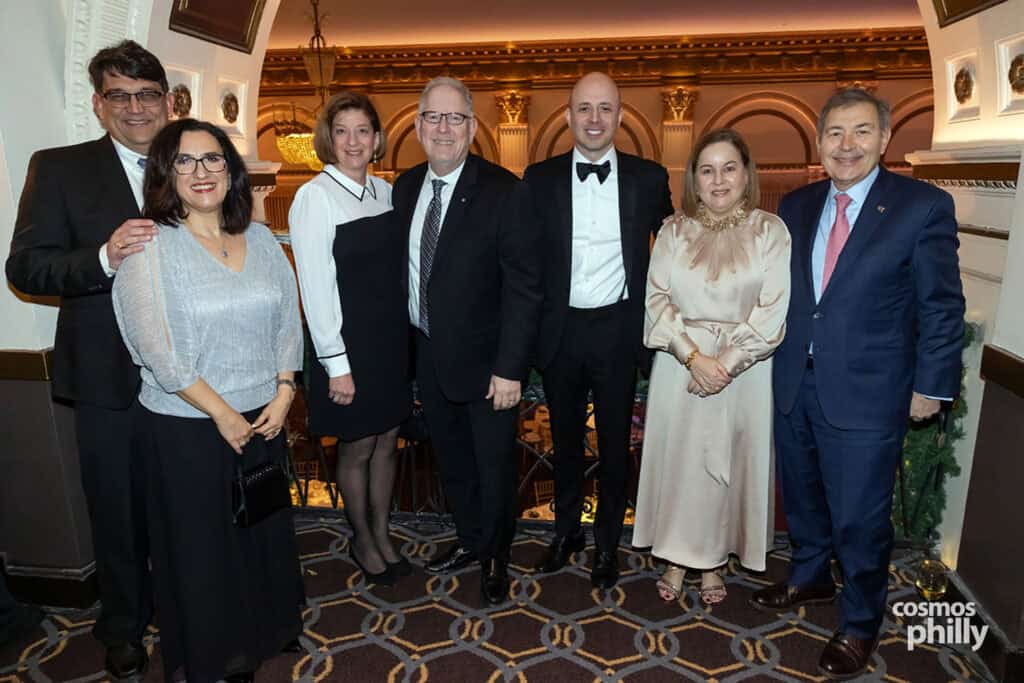 Members and guests attend the Hellenic University Club of Philadelphia’s 90th anniversary gala at the Ballroom at the Ben in Philadelphia.