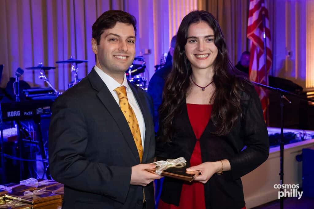 Members and guests attend the Hellenic University Club of Philadelphia’s 90th anniversary gala at the Ballroom at the Ben in Philadelphia.