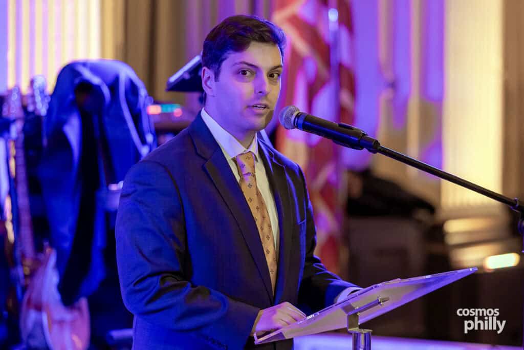 Members and guests attend the Hellenic University Club of Philadelphia’s 90th anniversary gala at the Ballroom at the Ben in Philadelphia.