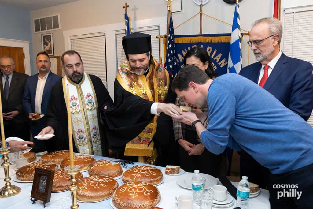 Philadelphia Hellenic Federation Vasilopita dinner in Pennsauken.