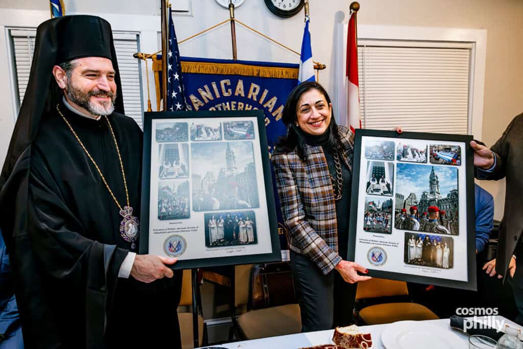 Philadelphia Hellenic Federation Vasilopita dinner in Pennsauken.
