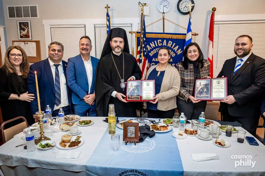 Philadelphia Hellenic Federation Vasilopita dinner in Pennsauken.