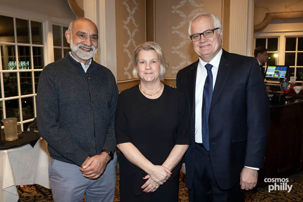 Members of AHEPA Camden Chapter 69 and guests at the testimonial dinner honoring Anastasios Efstratiades as AHEPAN of the Year in Deptford, New Jersey.